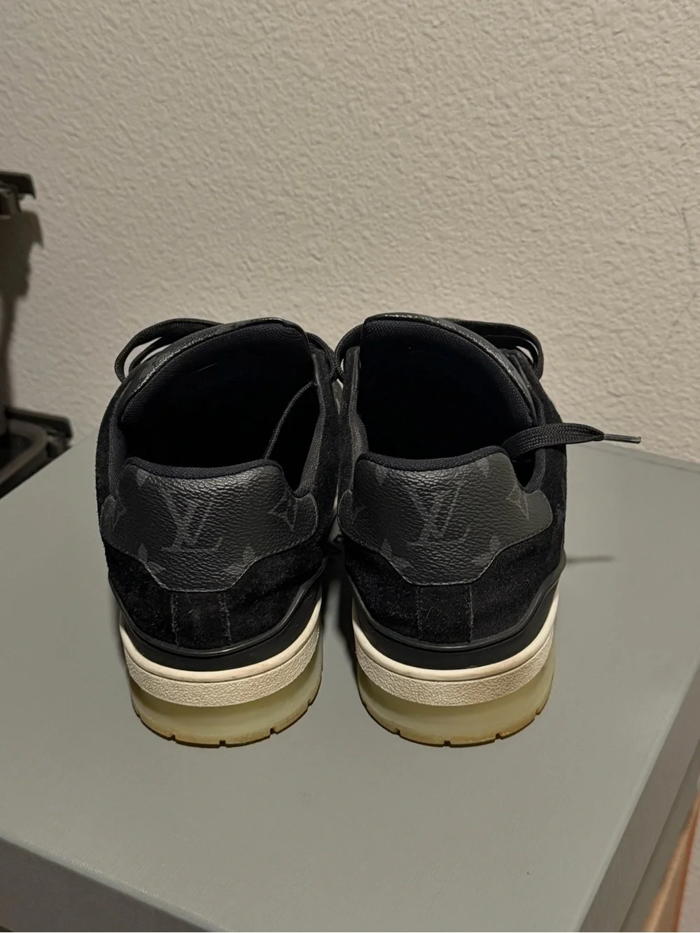 LV Trainer leather low sneakers